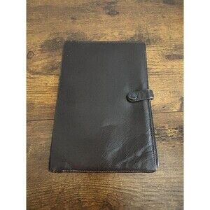Vintage Dunhill London Brown Leather Passport-Ticket-Money Holder Organizer